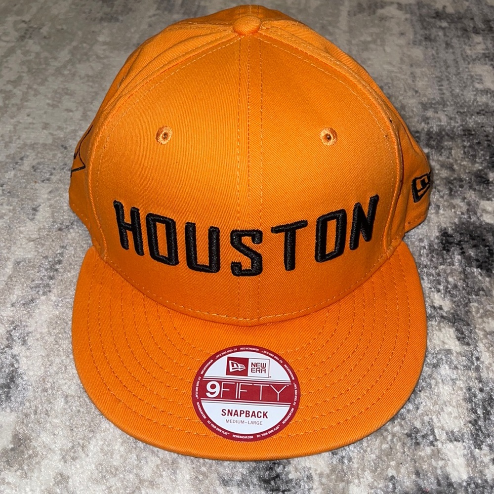 Houston MLSNew Era 9fifty orange SnapBack M/L NWT